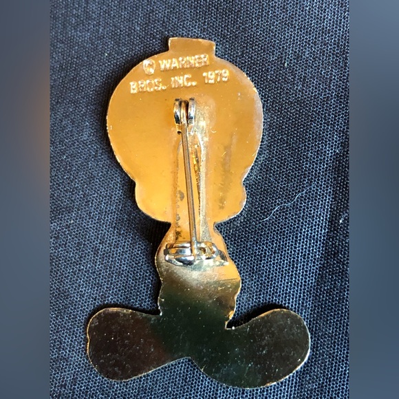 Warner Bros Tweety Bird Red Feet Pin Pinback PB1 - Picture 3 of 4